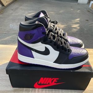Jordan 1 retro high court purple